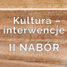 II nabór do programu Kultura – Interwencje 2019