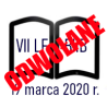 VII Lubelskie Forum Bibliologów Informatologów i Bibliotekarzy, 19 marca 2020 r., Lublin