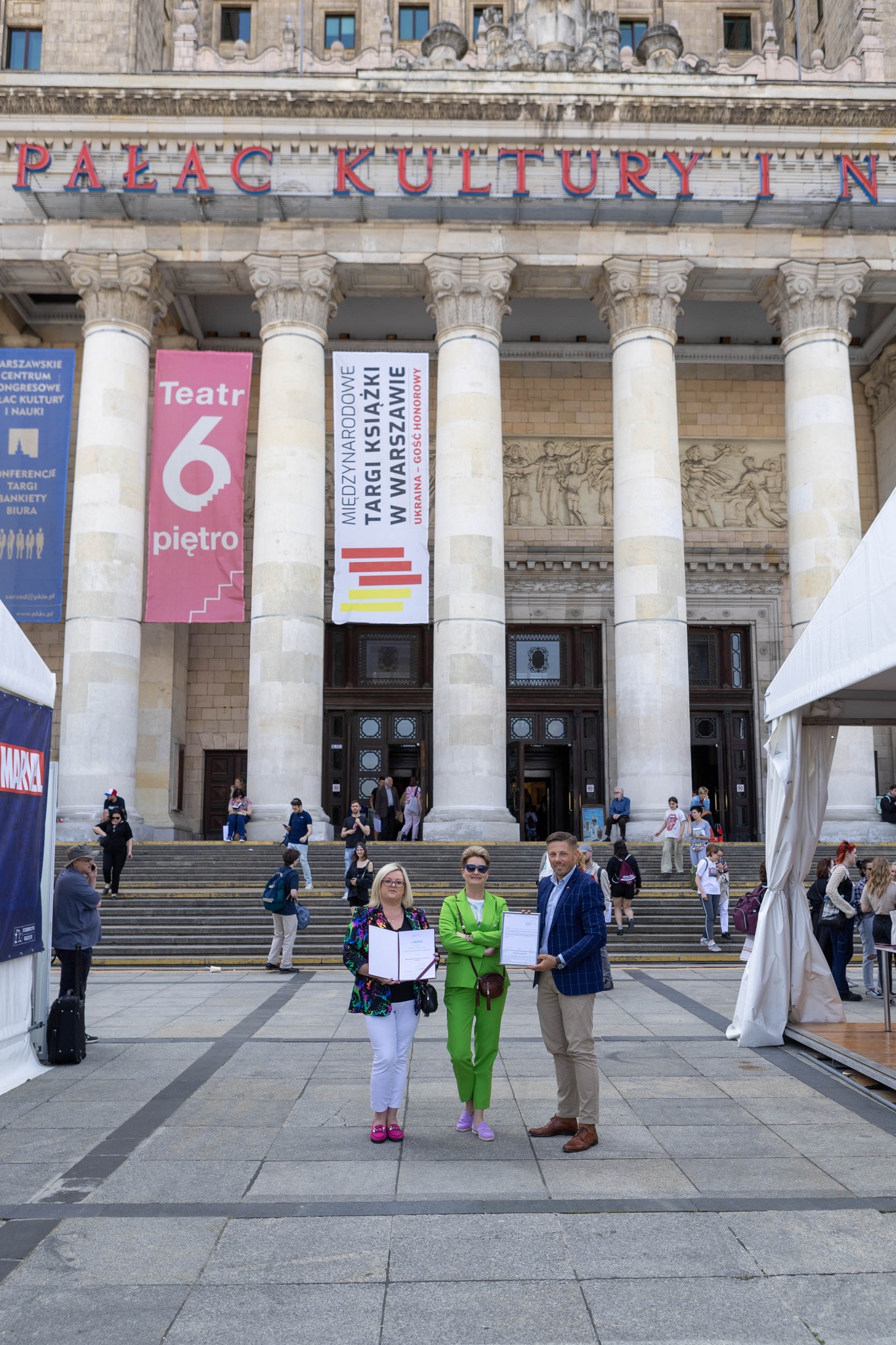 Reprezentanci Miejskiej Biblioteki Publicznej  w Kielcach