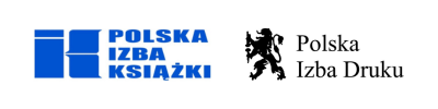 Logotypy: Polskiej Izby Książki oraz Polskiej Izby Druku